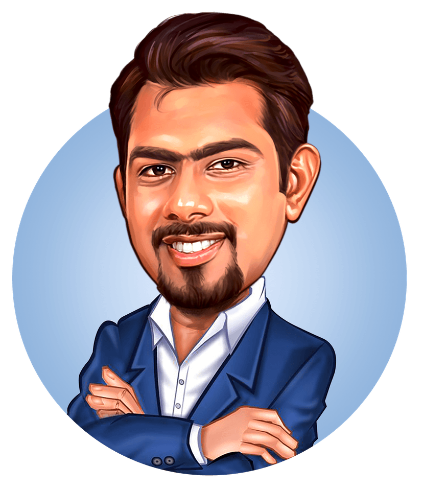 Amerrnath Profile picture in a caricutre format